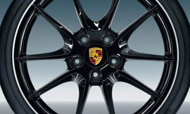 Porsche rim deals caps